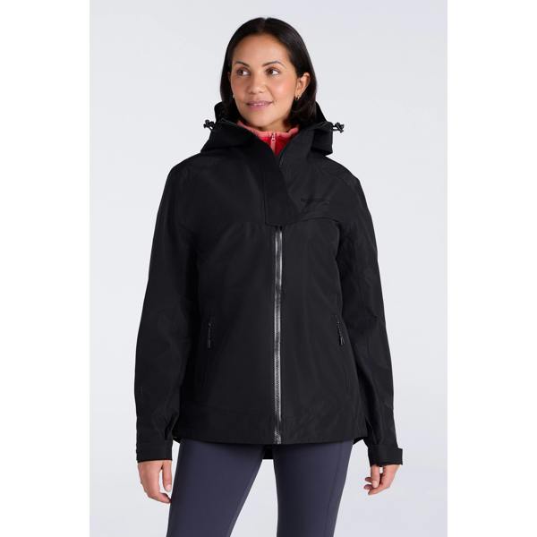 Mountain Warehouse Womens/Ladies Arlberg 2.5 Layer Waterproof Jacket - Black - 