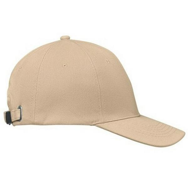 MidOcean Buffalo 6 Panel Baseball Cap - Beige - 
