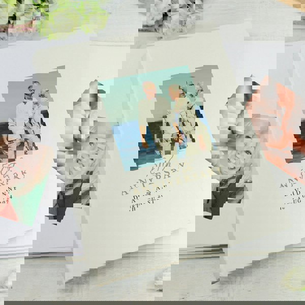 Personalised Memento Company Personalised Photo Upload 50th Anniversary Traditional Photo Album