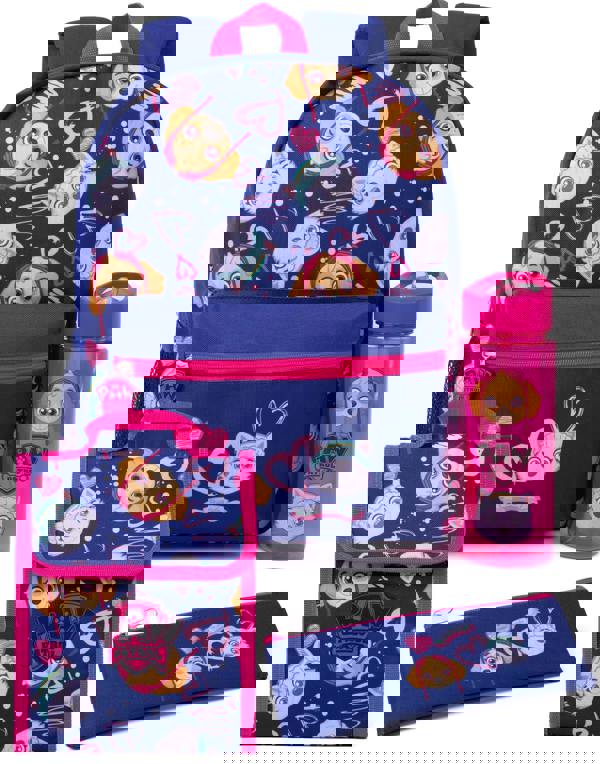 Paw Patrol Girls Blue 4 Piece Backpack Set (One Size)