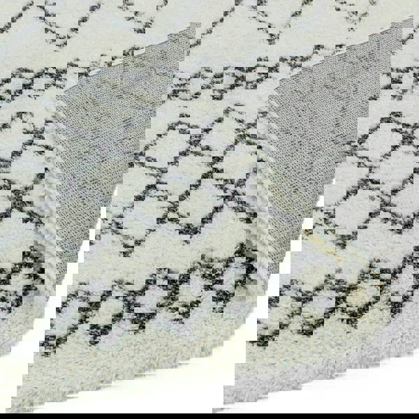 Asiatic Alto AL02 Cream Shaggy Rug