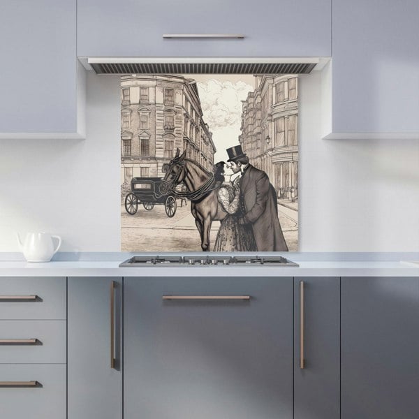 Warren Reed - Designer Victorian Lovers On A London Street Kitchen Splashback