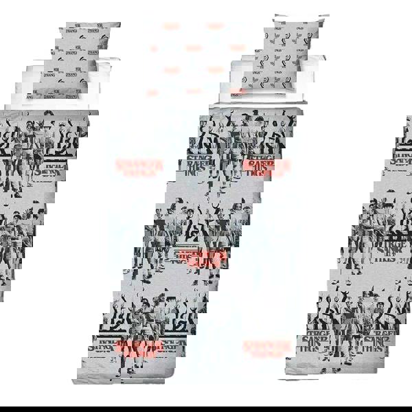 Stranger Things Darkside Reversible Duvet Set - Multicoloured