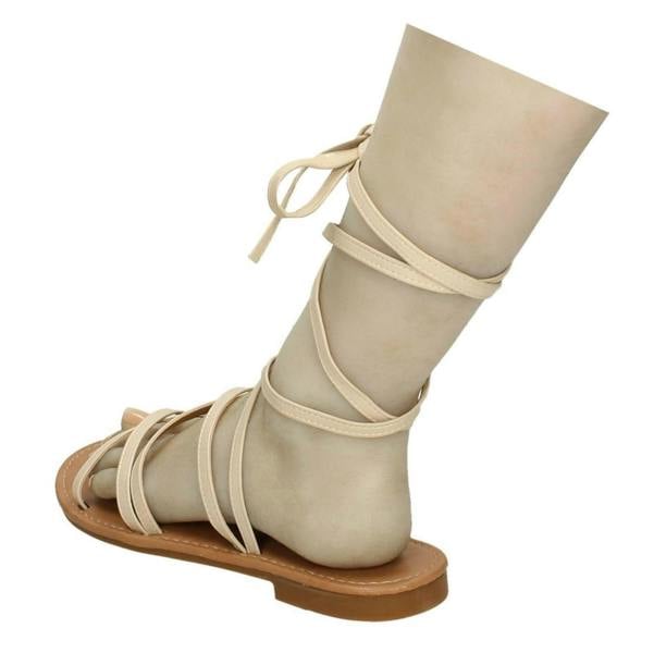 Savannah Ladies Savannah Strappy Flat Sandals F00361