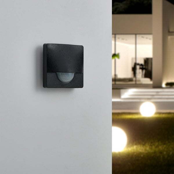 EGLO Detect Me 3 Outdoor Motion Detector Black