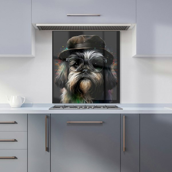 Warren Reed - Designer Lhasa Apso Dog Splashart Kitchen Splashback