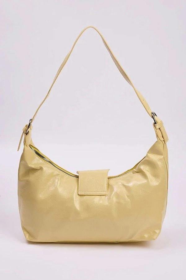 WOVCOR Trok Stone Embellished Belt Buckle Oval Women's Shoulder Bag