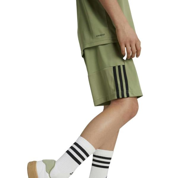 Adidas Boys Sereno Logo Training Shorts - Green - 