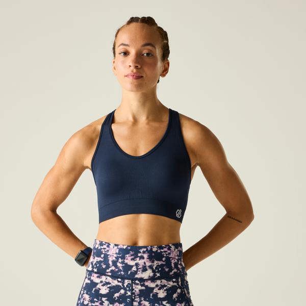 Dare 2B Womens/Ladies React Sports Bra - Navy - 