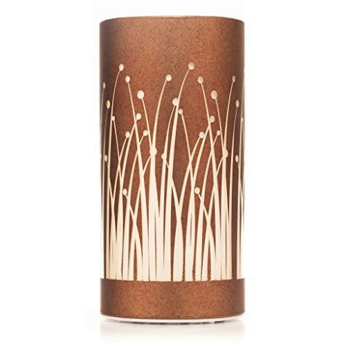 2cm Christmas Decorated Vase Lamp with Forest Scene and Warm White LED Lights image 3