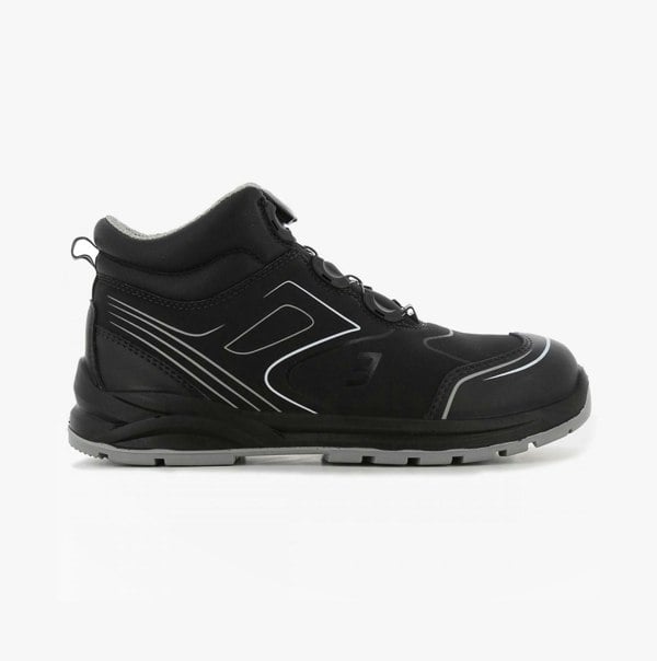Safety Jogger CADOR S3 MID TLS Mens Safety Trainers Black