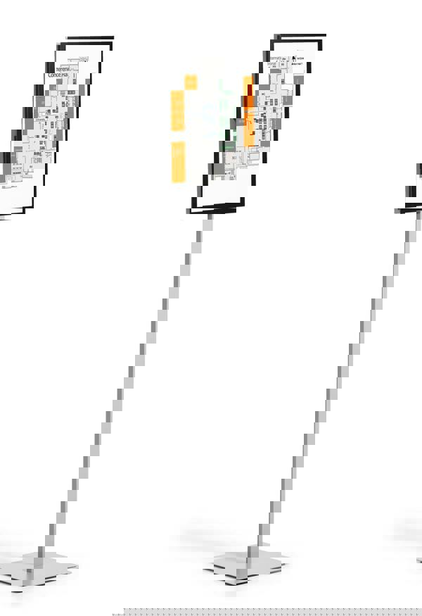 Durable INFO STAND BASIC Aluminium Display Panel Info Floor Sign A3 | 1.4m