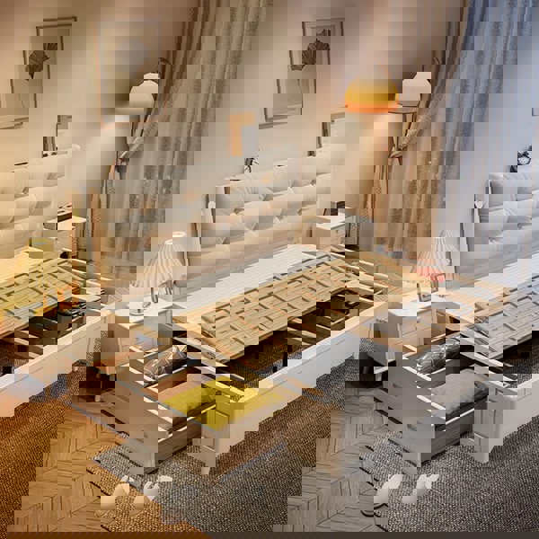 Arlene Wood King Size / Super King Size Storage Bed-Rit Concept-Rit Concept