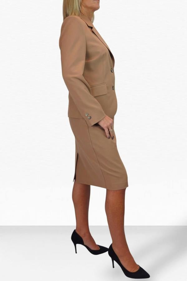 Paulo Due Women's 2 Piece Tailored Skirt Suit