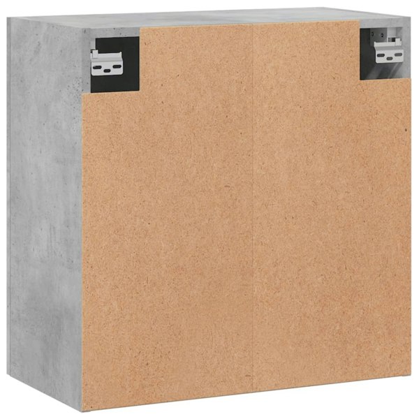 Berkfield Wall Cabinet Concrete Grey 60x31x60 cm Engineered Wood