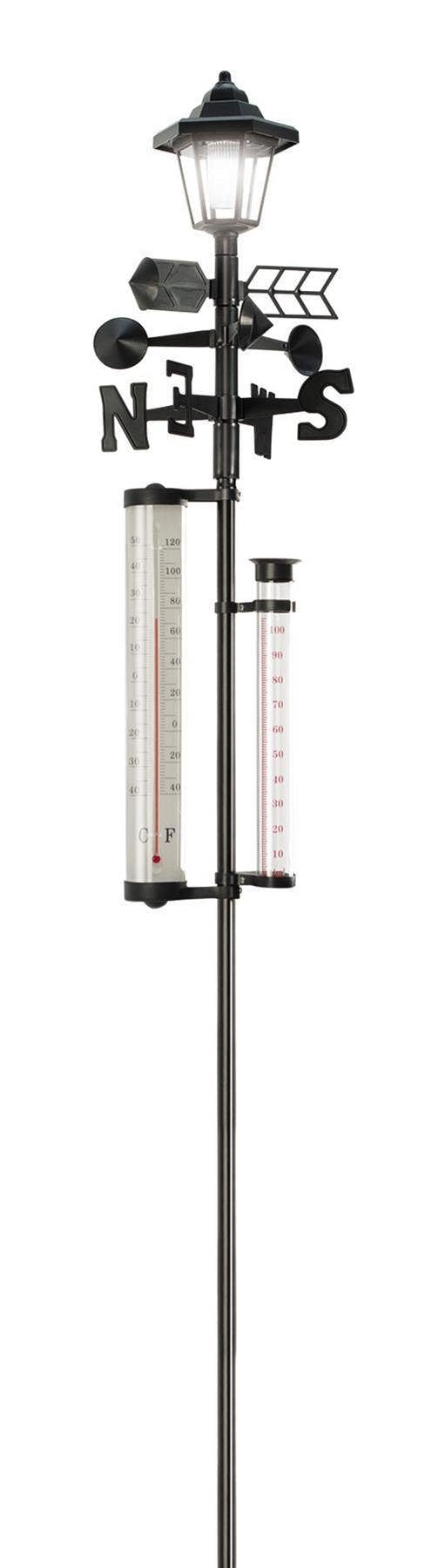 5 in 1 Weather Station with Solar Light