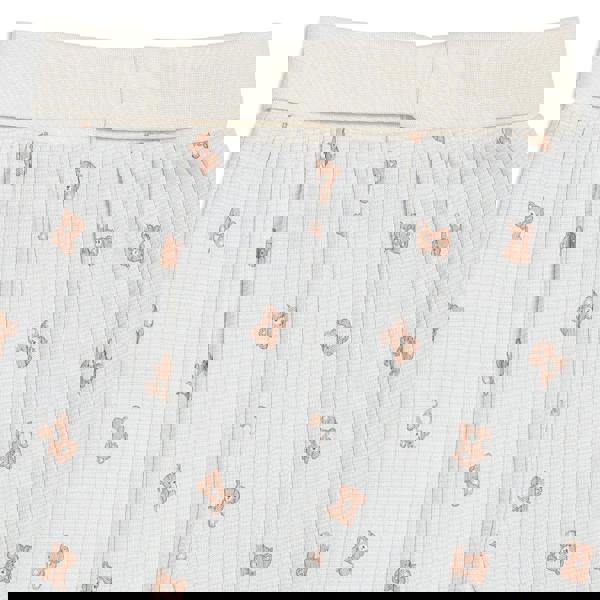 Mini Cuddles Baby Boy Teddy Print 2pc Set, Blue