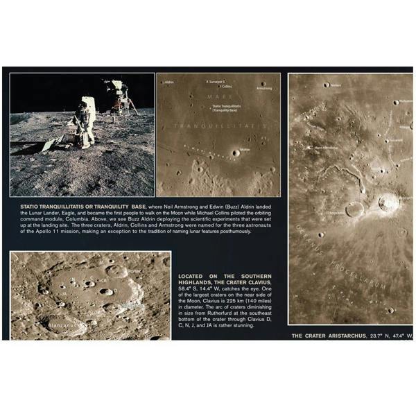 Celestron Observer's Map of the Moon