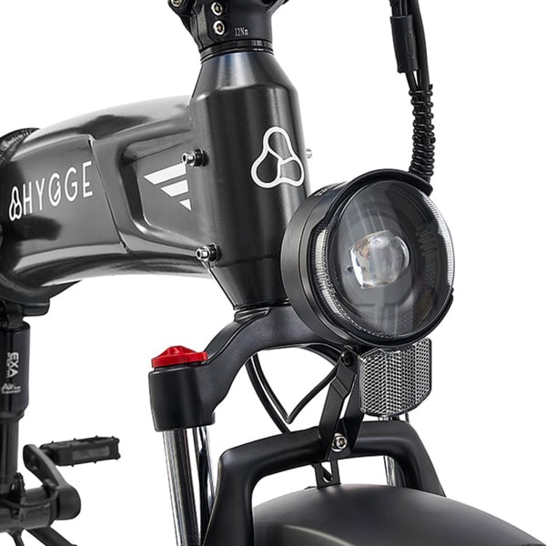Hygge Bikes Sorø 2026 - Folding Fat Tyre E-Bike 48V 14.5Ah - Obsidian Black
