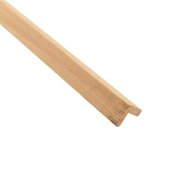 Snowdon Timber Light Hardwood Square Corner Moulding (T) 18mm (W) 18mm (L) 2.4m