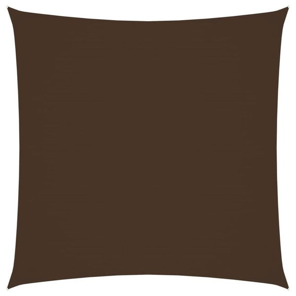 Berkfield Sunshade Sail Oxford Fabric Square 2x2 m Brown