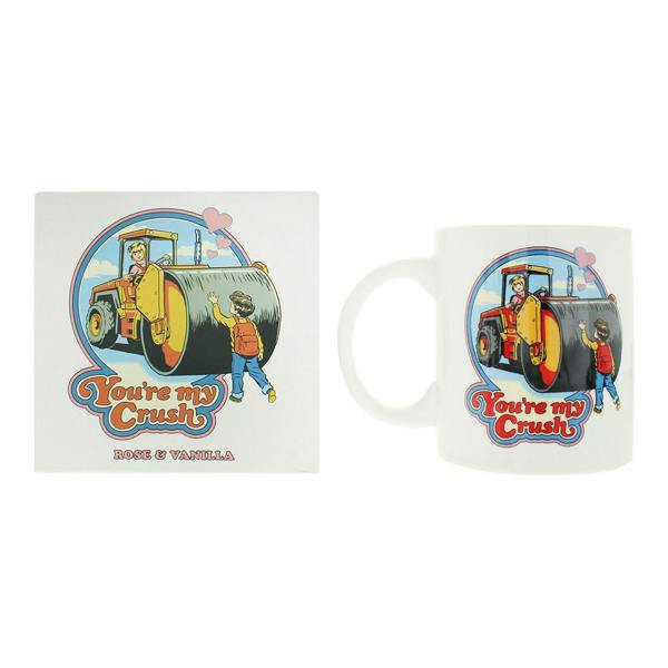 Steven Rhodes Your My Crush Rose & Vanilla Scented Mug Candle 243g