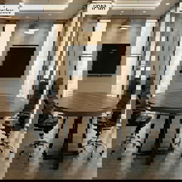 TRL Furniture Chunky & Sturdy Round Meeting Room Table