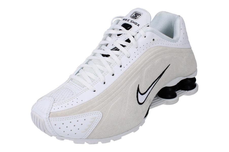 Nike Womens Shox R4 Hq7739  100 - Summit White Black 100 - Photo 0
