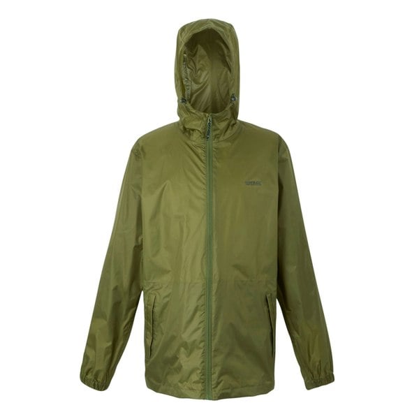 Regatta Mens Pack It III Waterproof Jacket - Nephrite Green