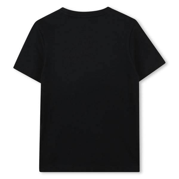Boss Childrens/Kids Logo Printed Regular T-Shirt - Black - 