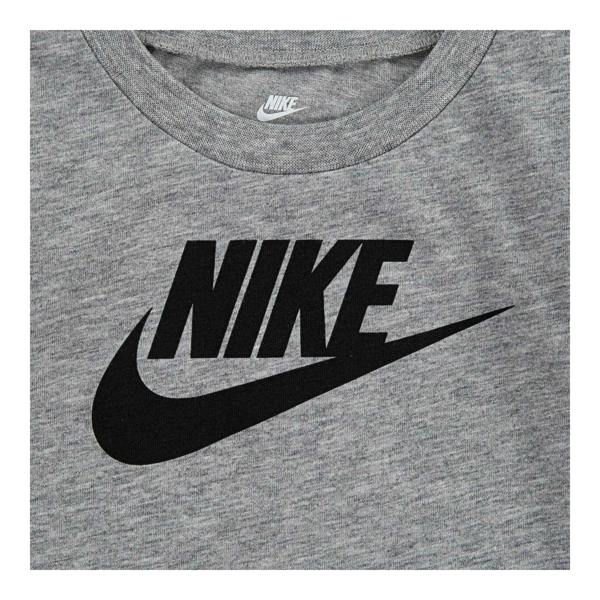Nike Toddler Logo Regular T-Shirt - Grey - 