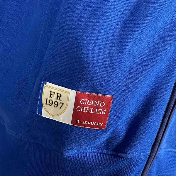 France-Rugby-1997-Sweatshirt-Zipper-Woven-Label