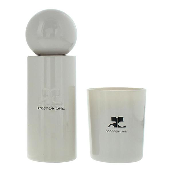 Courreges Seconde Peau Eau de Parfum 100ml + Candle 75g Gift Set Unisex
