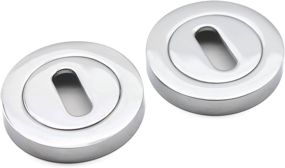 EDH Door Hardware Chrome Escutcheon