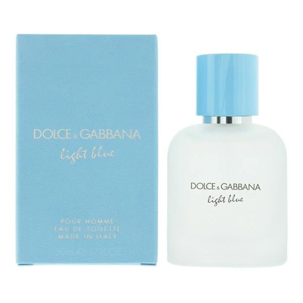 Dolce & Gabbana Light Blue Pour Homme Eau de Toilette 50ml Spray for Him