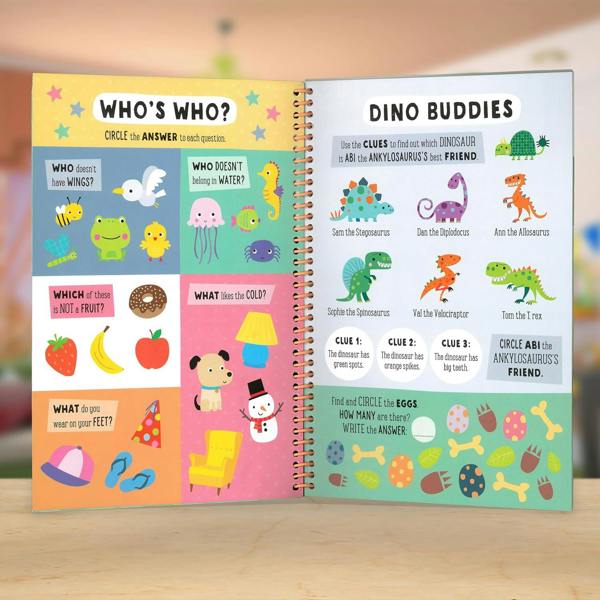 Wipe Clean: My Busy Book of Puzzles - Screen-free Travel Activities for children