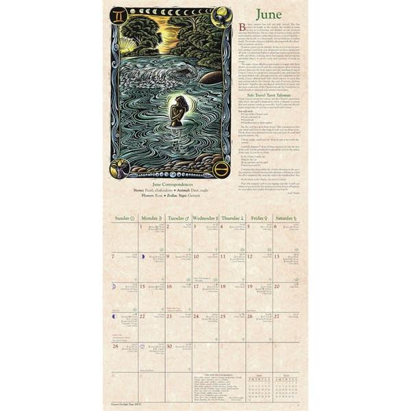 Witchcraft Llewellyn's Witches' Calendar 2027, Wall Calendars, Month To View, Art, Gift