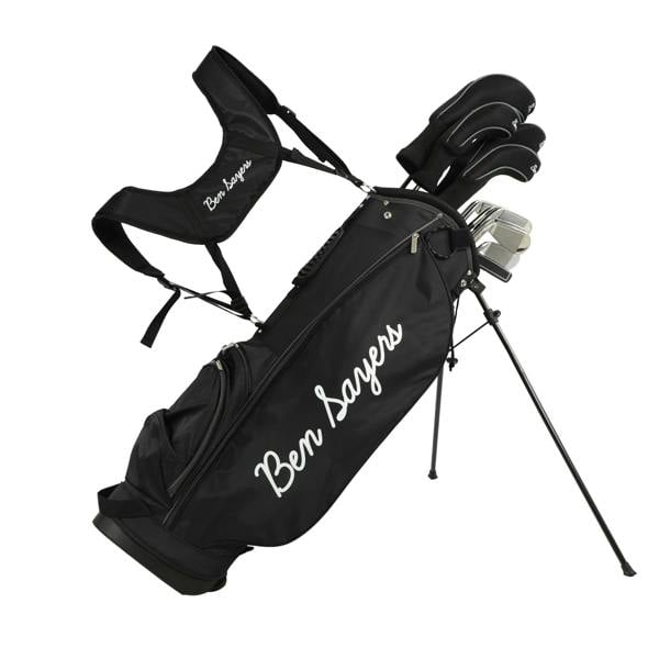 Ben Sayers Black/Grey - Stand Bag Graphite/Steel - Left Hand