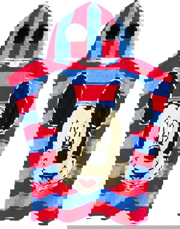 Disney Unisex Kids Red Mickey Mouse Poncho Towel (One Size)