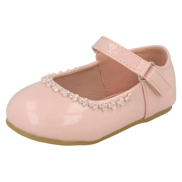 Spot On Girls Spot On Diamante Detail Party Shoes