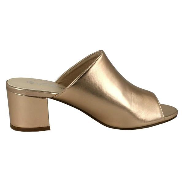 Anne Michelle Ladies Anne Michelle Chunky Heel Mule Sandals F10664