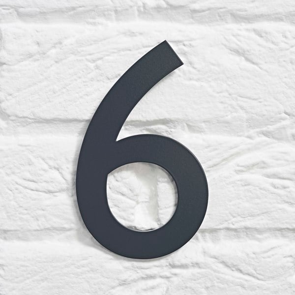Housenumbers Limited Anthracite Grey House Numbers - Powder Coated Stainless Steel