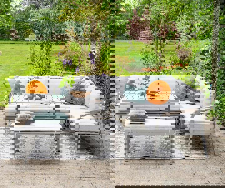 Garden Impressions Monti- Lounge Dining Corner, Table and Bench