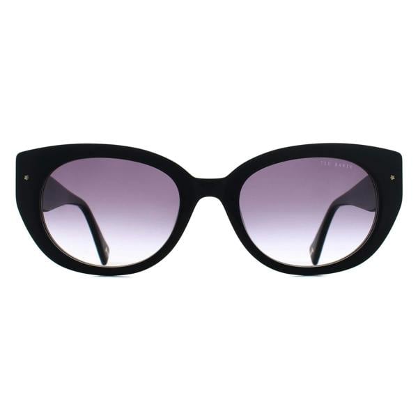 Ted Baker Sunglasses TB1737 001 Gloss Black Grey Gradient