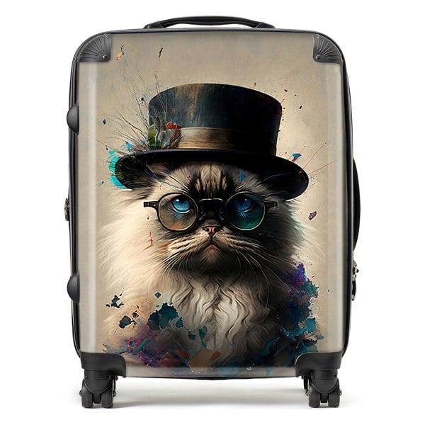 Warren Reed Ragdoll Cat Splashart Suitcase