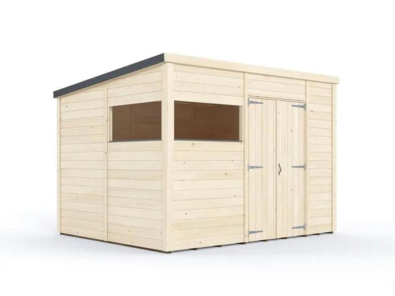 Dunster House Overlord Modular Pent Shed W10' x D8' / W3.0m x D2.4m