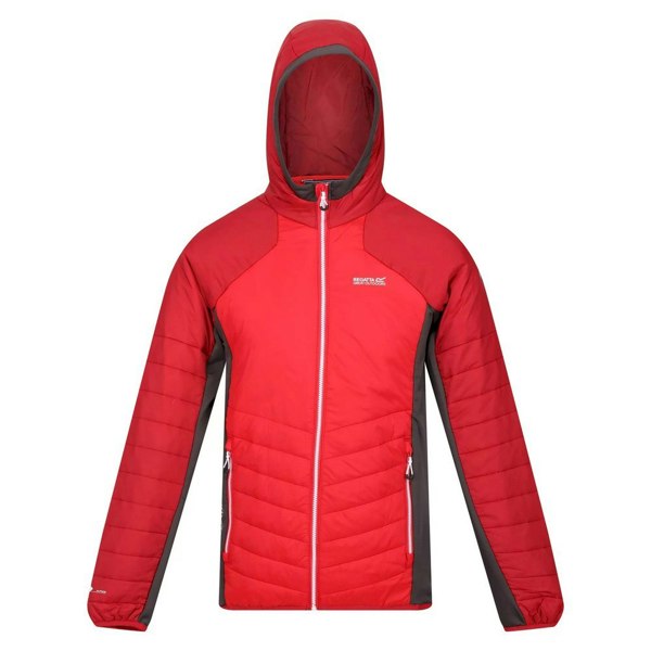 Regatta Men's Trutton Hooded Soft Shell Jacket - Chinese Red/Dark Red