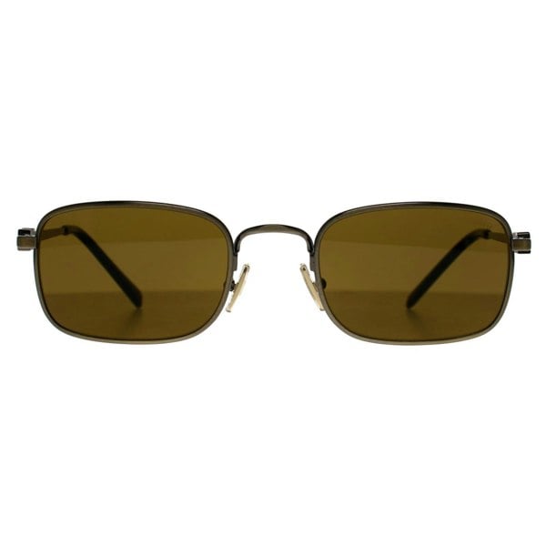 Miu Miu Sunglasses MU53AS 25C09Z Old Gold Dark Brown