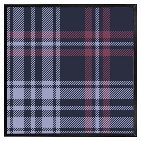 Benjamin Tate Design Tartan plaid pattern (picture Frame)