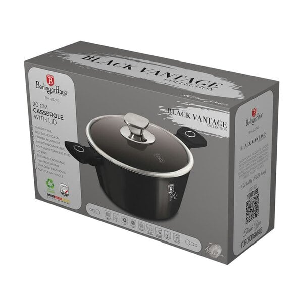 Berlinger Haus Casserole with lid, 24 cm Berlinger Haus BH8225